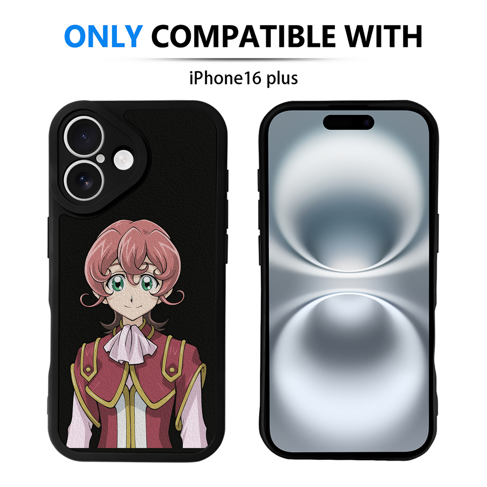 （画像用） 遊☆戯☆王 Yu-Gi-Oh! 【iPhone 16シリーズ対応】シリコンスマホケース（レザー調） 材質：シリコン
